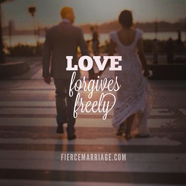 "Love forgives freely." -Ryan Frederick
