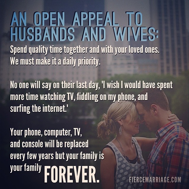 An open appeal to husbands and wives. -