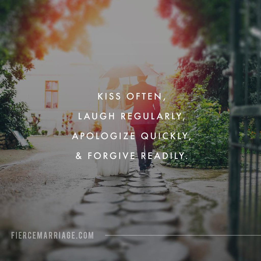 "Kiss often